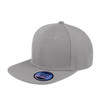 Snapback Original Flat Peak Cap - Heather Grey, Mr Cap Snapback Original Flat Peak Cap - Heather Grey, Mr Cap