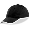 New Jersey 6 Panel Cap - Black, Mr Cap New Jersey 6 Panel Cap - Black, Mr Cap