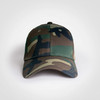 Basic 6 Panel Camo Cap - Camo Green, Mr Cap