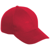 6 Panel Podium Cap - Red, Mr Cap