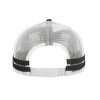 Striped Trucker Cap - Back, Mr Cap