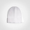 Glacier Ribbed Beanie - White, Mr Cap