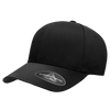 Flexfit Delta Fitted Cap - Black, Mr Cap Online, Cape Town