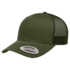 Flexfit Retro Trucker Cap Adjustable Fit - Olive, Mr Cap Online, Cape Town South Africa