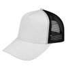 Mac Trucker Cap - White/White, Fashion Headwear, Mr Cap Online, Johannesburg
