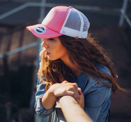 Uflex 5 Panel Curved Peak Trucker Cap