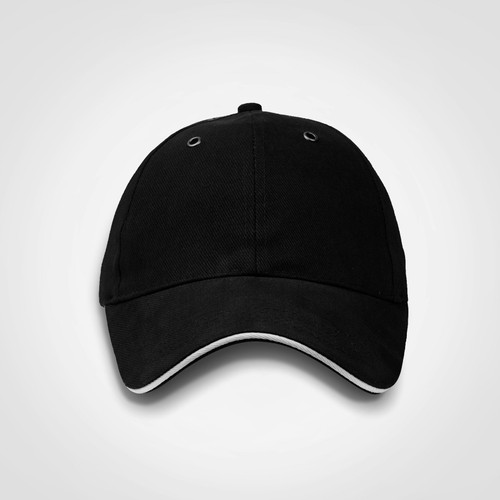 Classic Sandwich Cap - Black/White