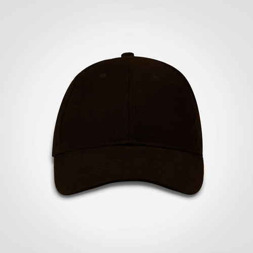 Promo 6 Panel Cap - Black