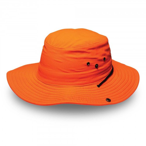 Lumo Safari Wide Brim Hat - Lumo Orange