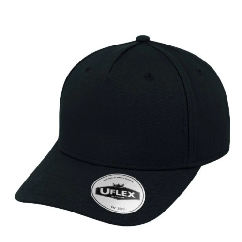 UFlex 5 Panel Curved Peak Snapback Cap