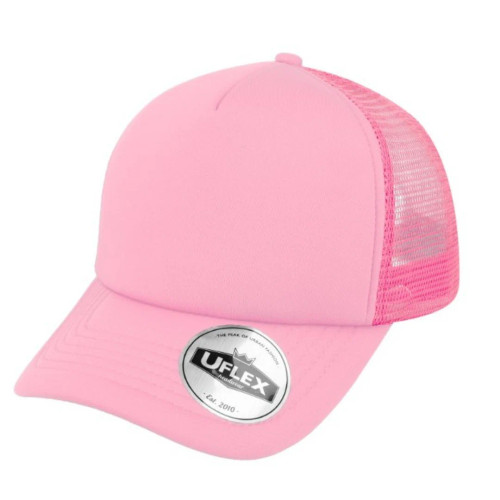UFlex 5 Panel Curved Peak Trucker Cap