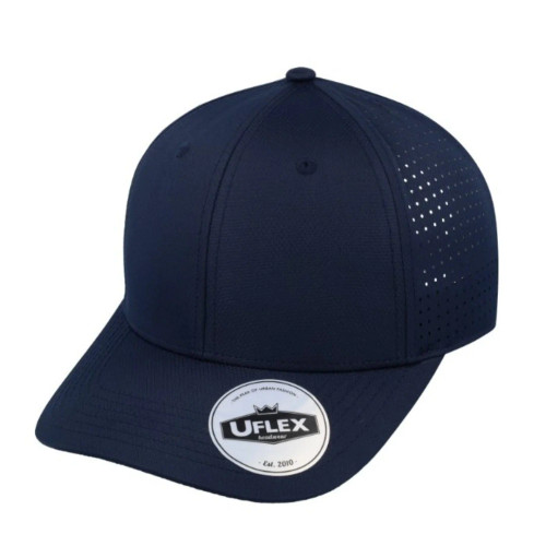 UFlex Laser-Cut Technical 6 Panel Baseball Cap UFlex Laser-Cut Technical 6 Panel Baseball Cap