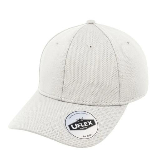 UFlex 100% Poly-Recycled Birdseye Mesh 6 Panel Cap UFlex 100% Poly-Recycled Birdseye Mesh 6 Panel Cap