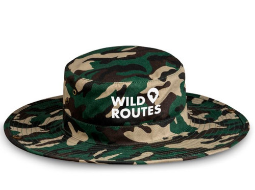 Wilderness Bush Hat - Camo Green