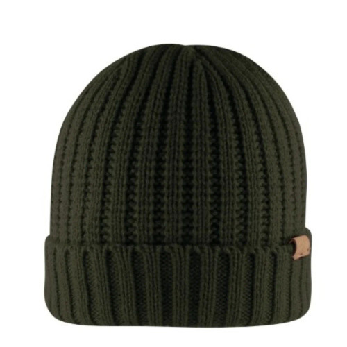 Ribbed Knit Cuffed Beanie - Olive, Mr Cap