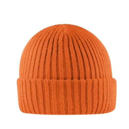 UFlex Blended Cuffed Beanie - Orange Oxide, Mr Cap UFlex Blended Cuffed Beanie - Orange Oxide, Mr Cap