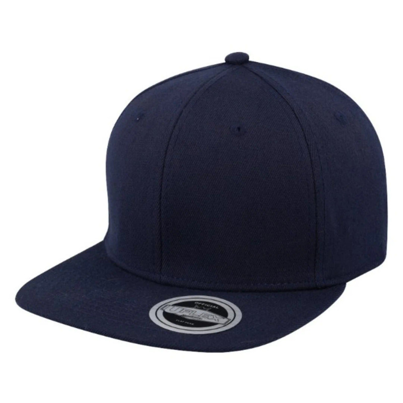 UFlex 6 Panel Flat Peak Fitted Cap