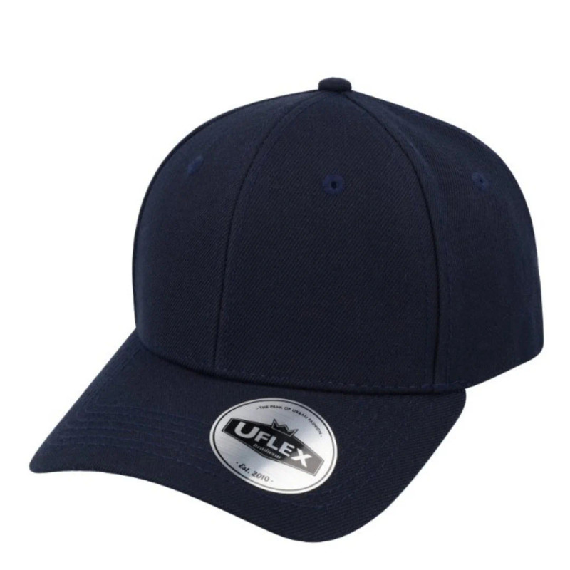 UFlex 6 Panel Curved Peak Snapback Cap