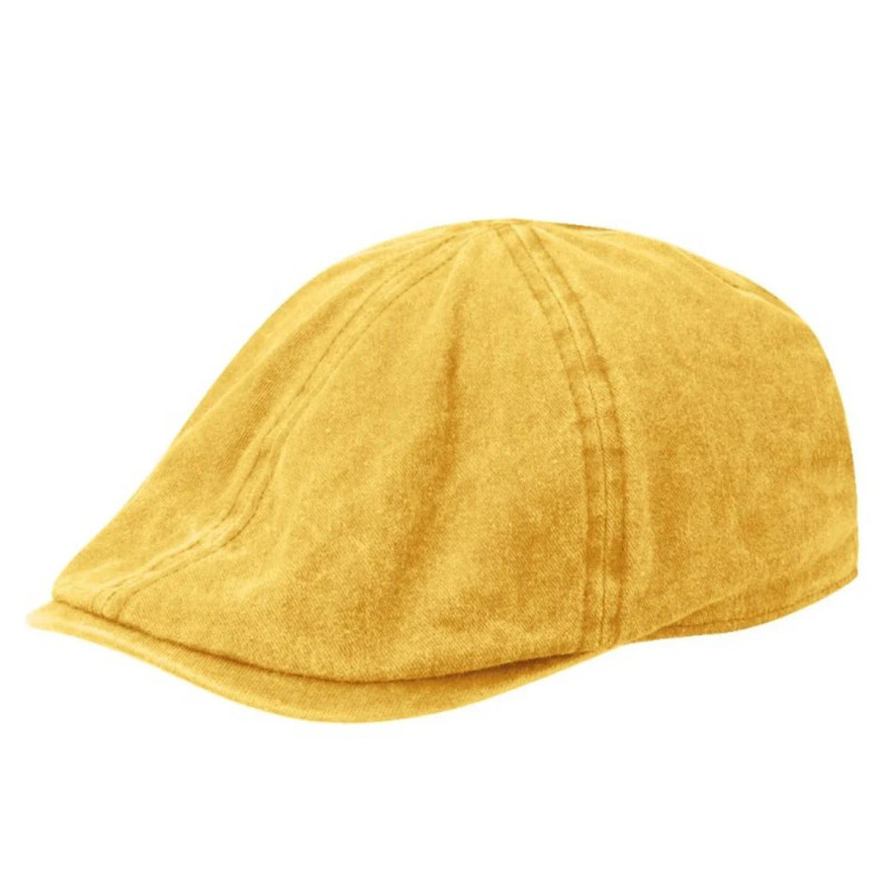 Maxed Wash Ivy Cap - Mustard, Mr Cap