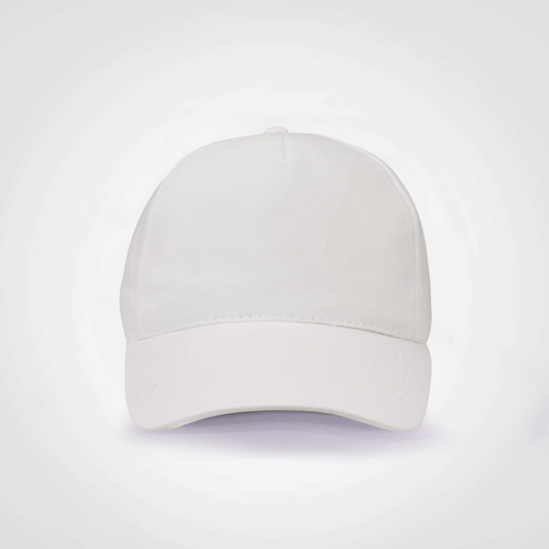 Superior 5 Panel Cap - White, Mr Cap