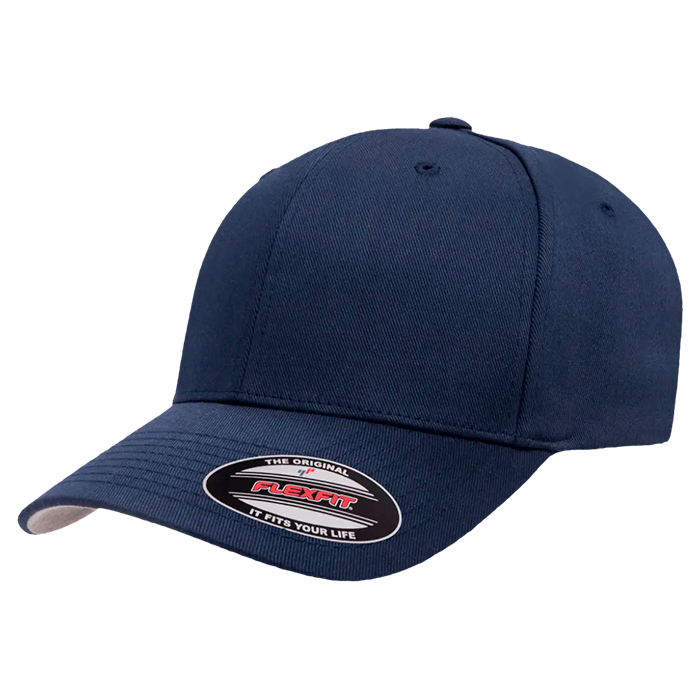 Flexfit Baseball Fitted Cap - Navy, Mr Cap Online, Cape Town South Africa