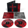 2LP Red & Black marbled