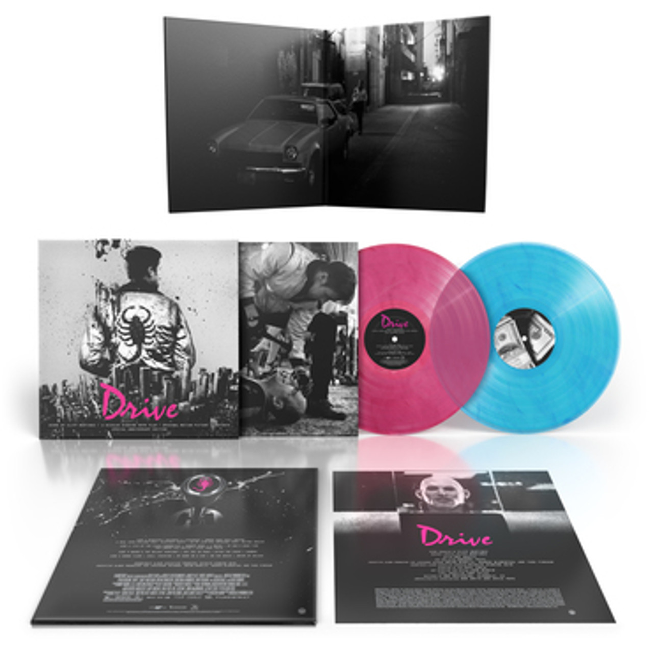 Double LP Pink & Blue marble discs