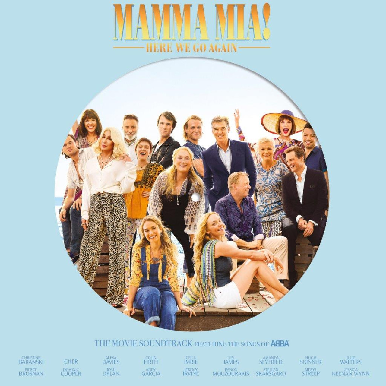 Mamma Mia!! Her we go again picture disc