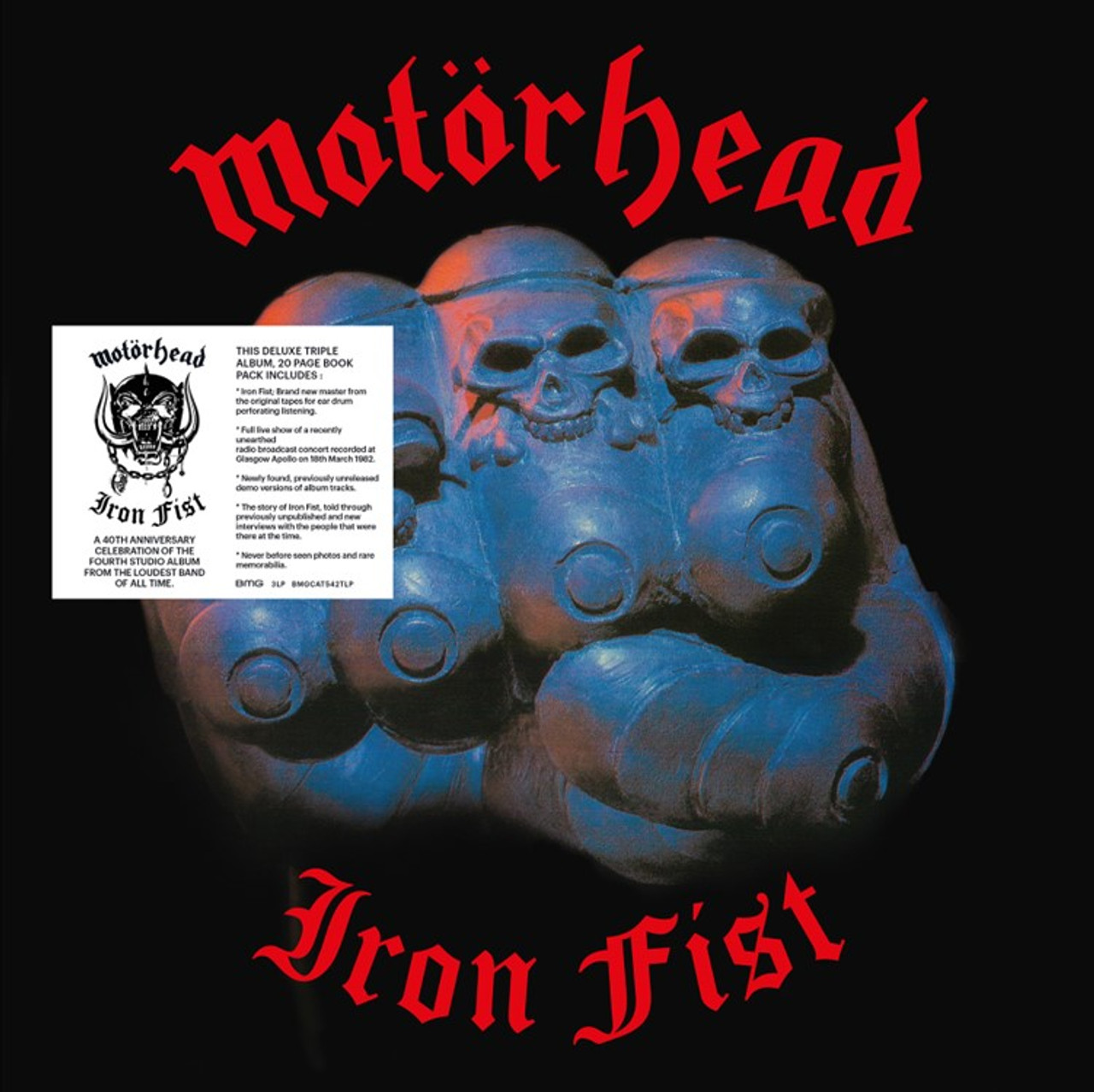 Motorhead - Iron Fist (40th Anniversary Edition)