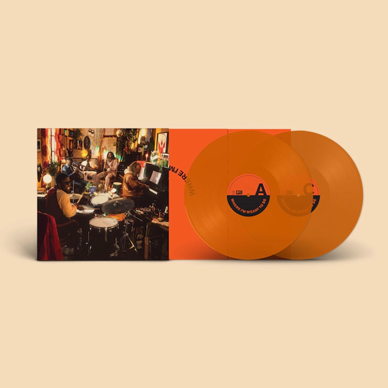 Double orange vinyl