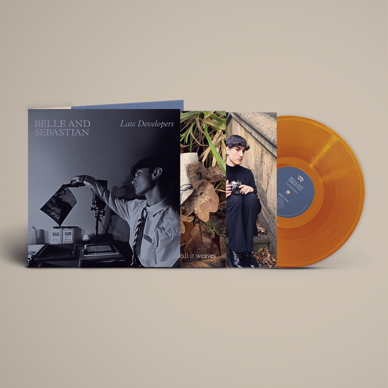 Clear Orange vinyl