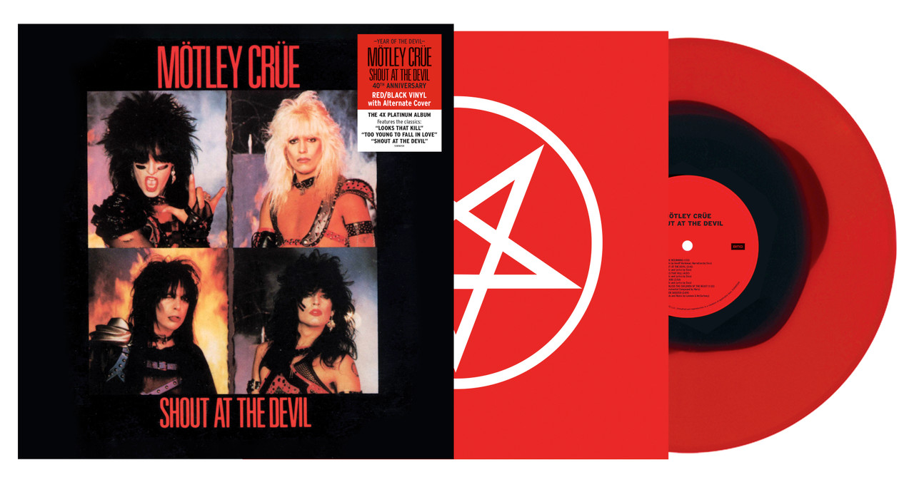 Red & Black vinyl album