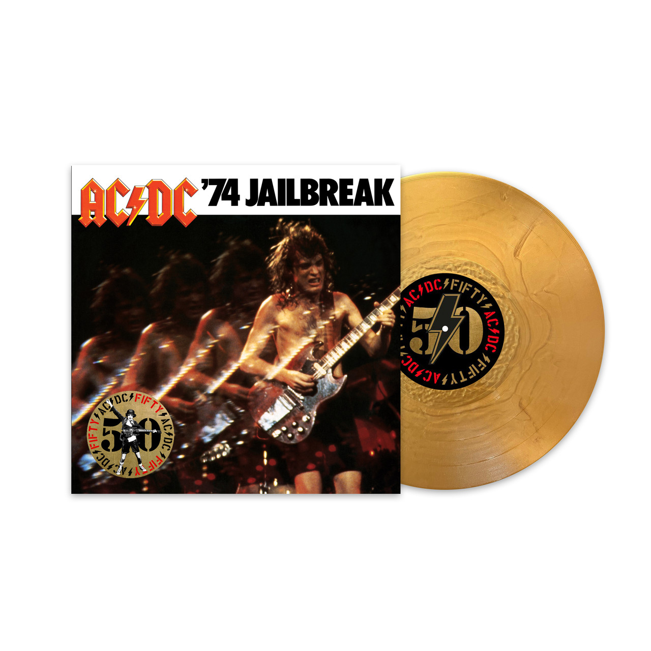 AC/DC 50th Anniversary Gold Edition - LP - Vinyl