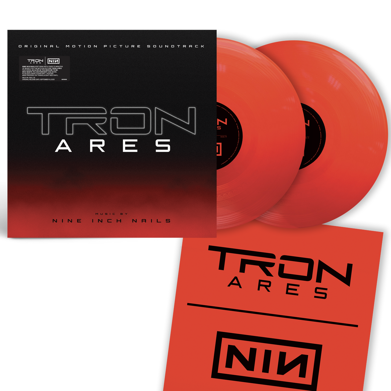 Double red Vinyl + Poster