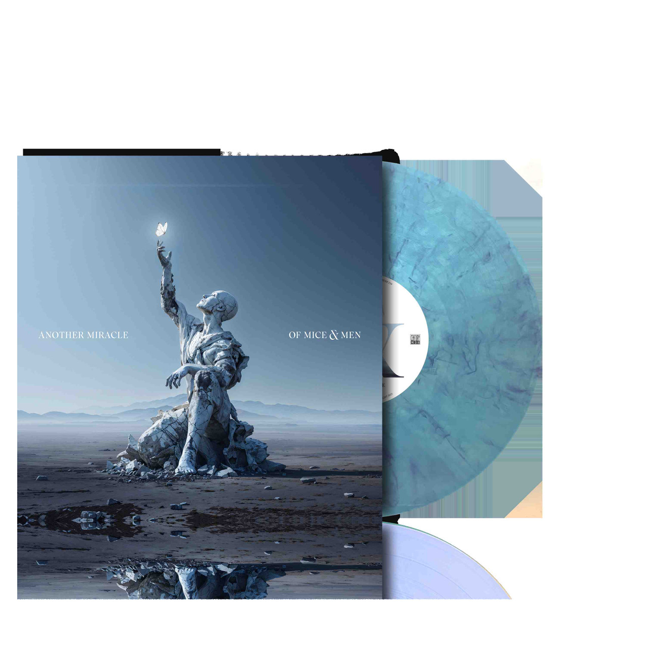 Indie store Exclusive Light Blue marbled Vinyl