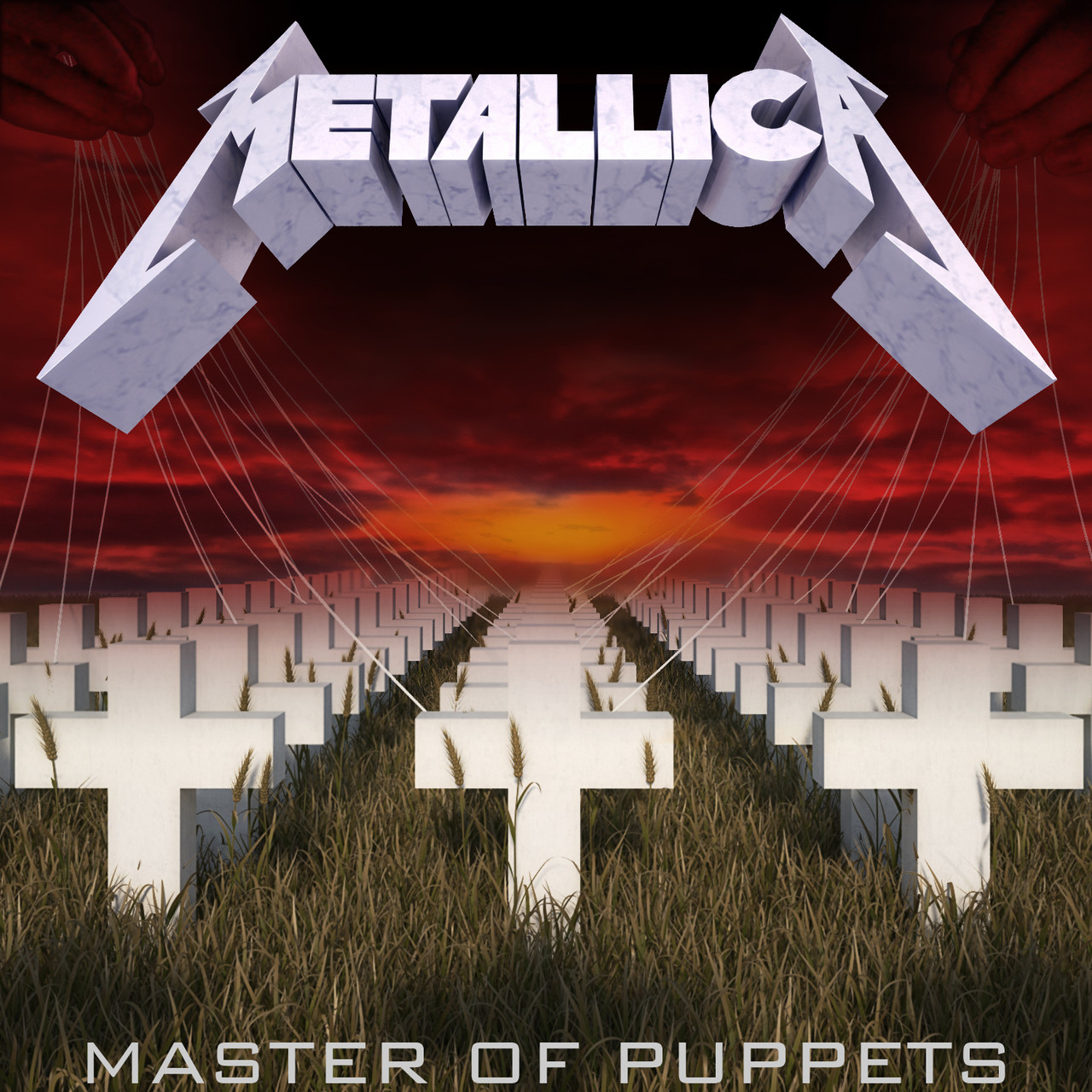 Metallica, Master of Puppets, Vinyl album cover