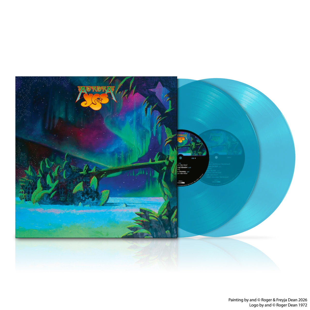 2LP Transparent Light Blue Vinyl