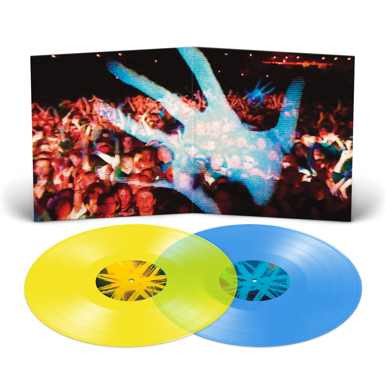 Transparent Yellow & Blue Vinyl