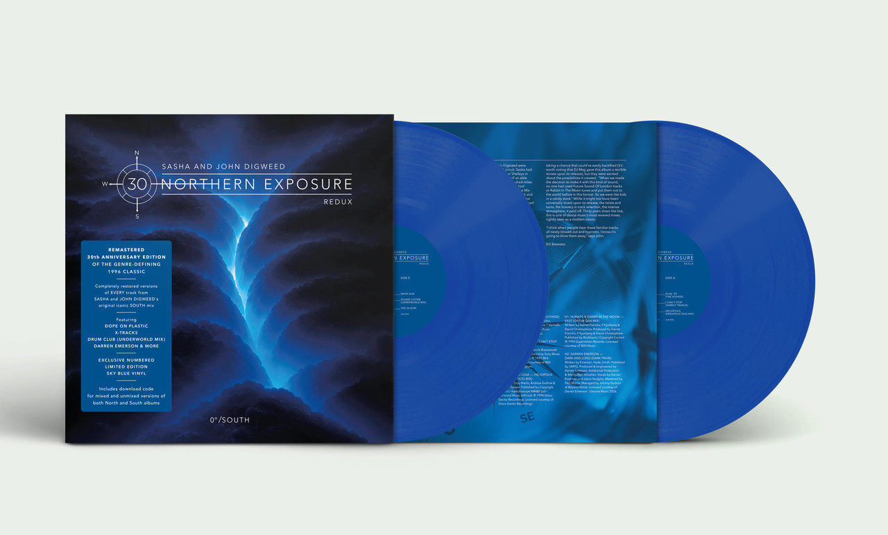 Northern Exposure South Light Blue Vinyl