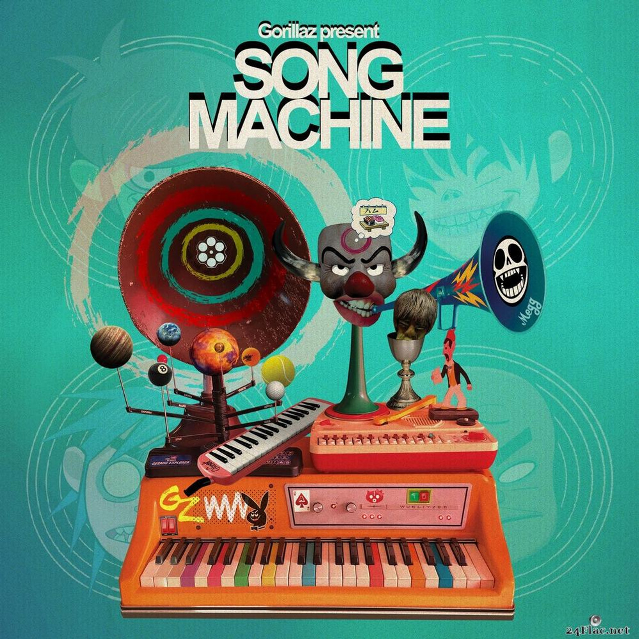 Gorillaz, Song Machine: Season One - Strange Timez album cover
