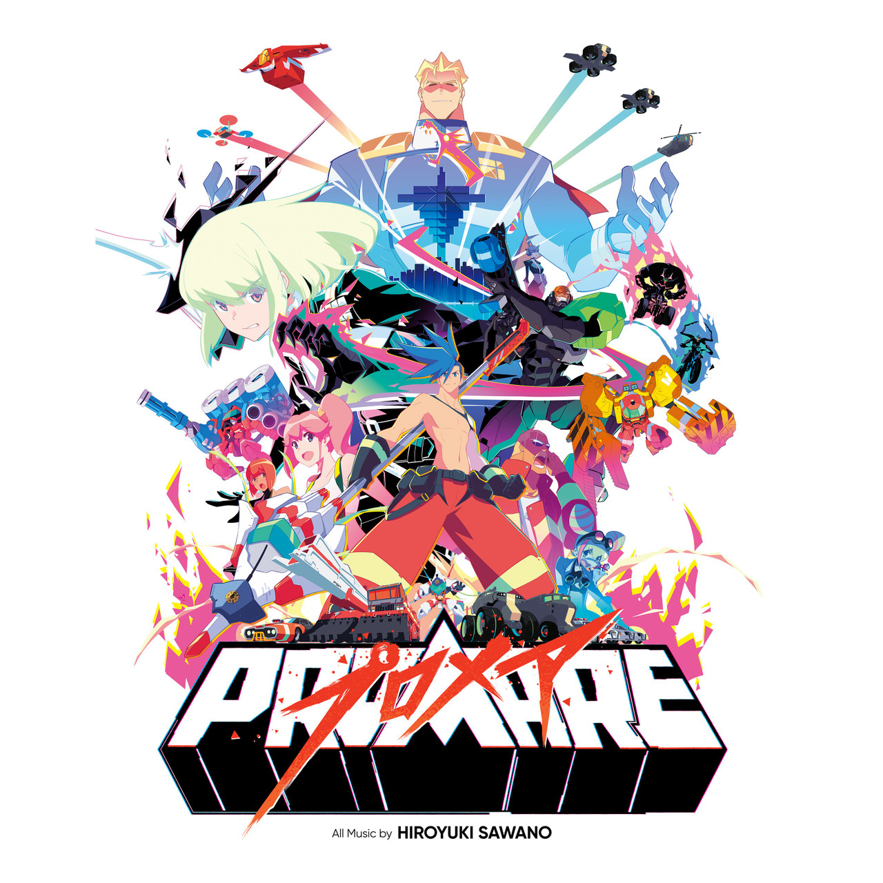 Promare, album cover