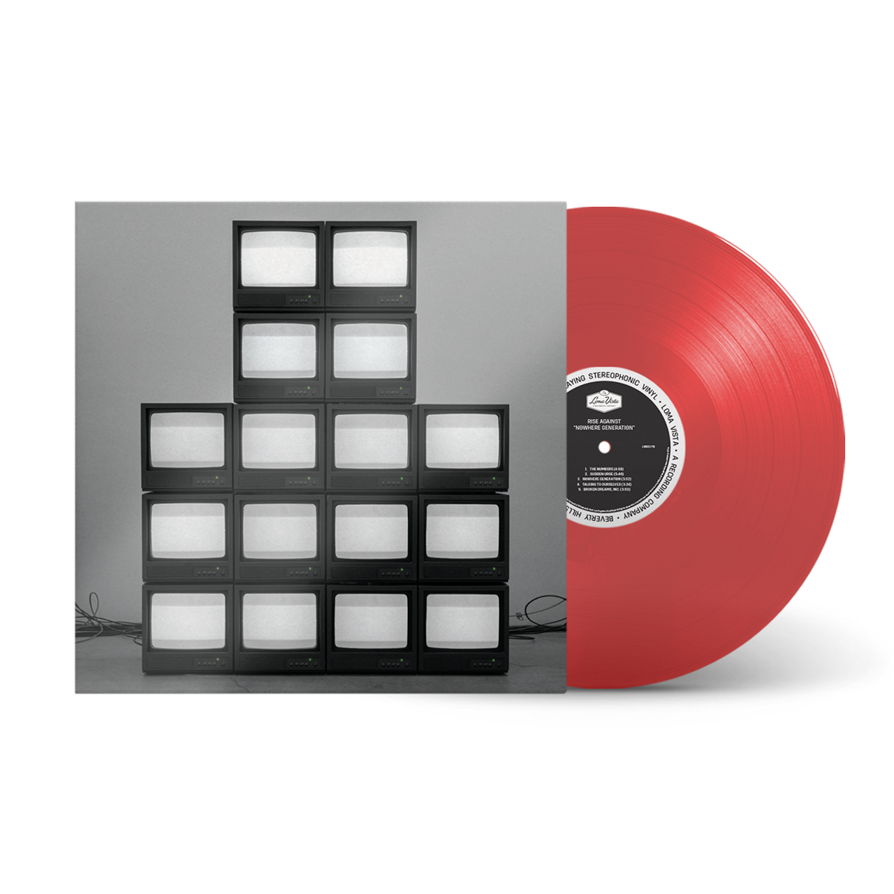 Nowhere Generation, Transparent Red vinyl