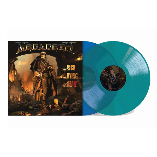 2LP Blue opaque / green transparent vinyl