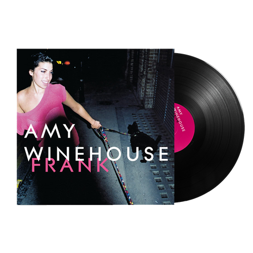 Amy Winehouse - Frank, album cover with black vinyl disc