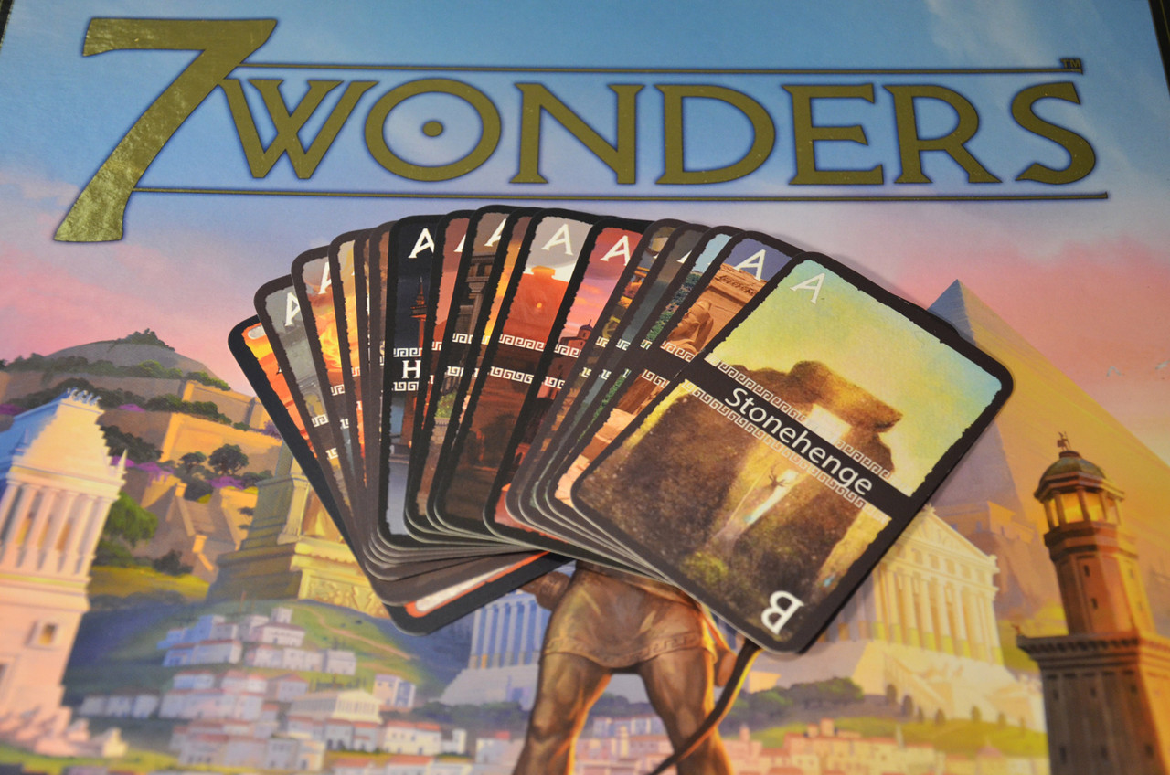 7 Wonders Cards to Randomize Wonders Boards - Lucky Player shop