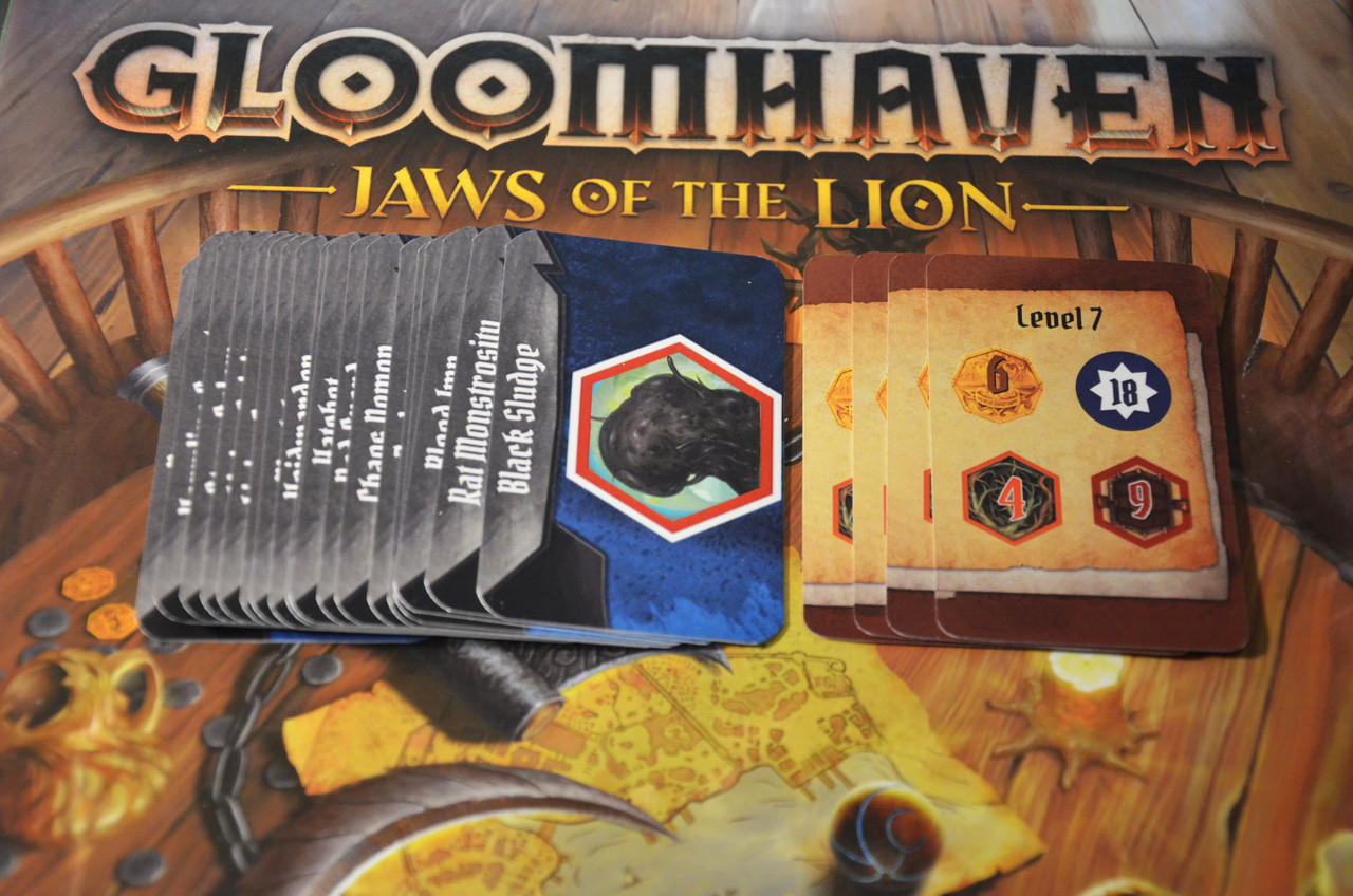 Jaws Of The Lion Gloomhaven Initiative Cards + Scenario Difficulty Cards - Lucky Player shop Jaws Of The Lion Gloomhaven Initiative Cards + Scenario Difficulty Cards - Lucky Player shop