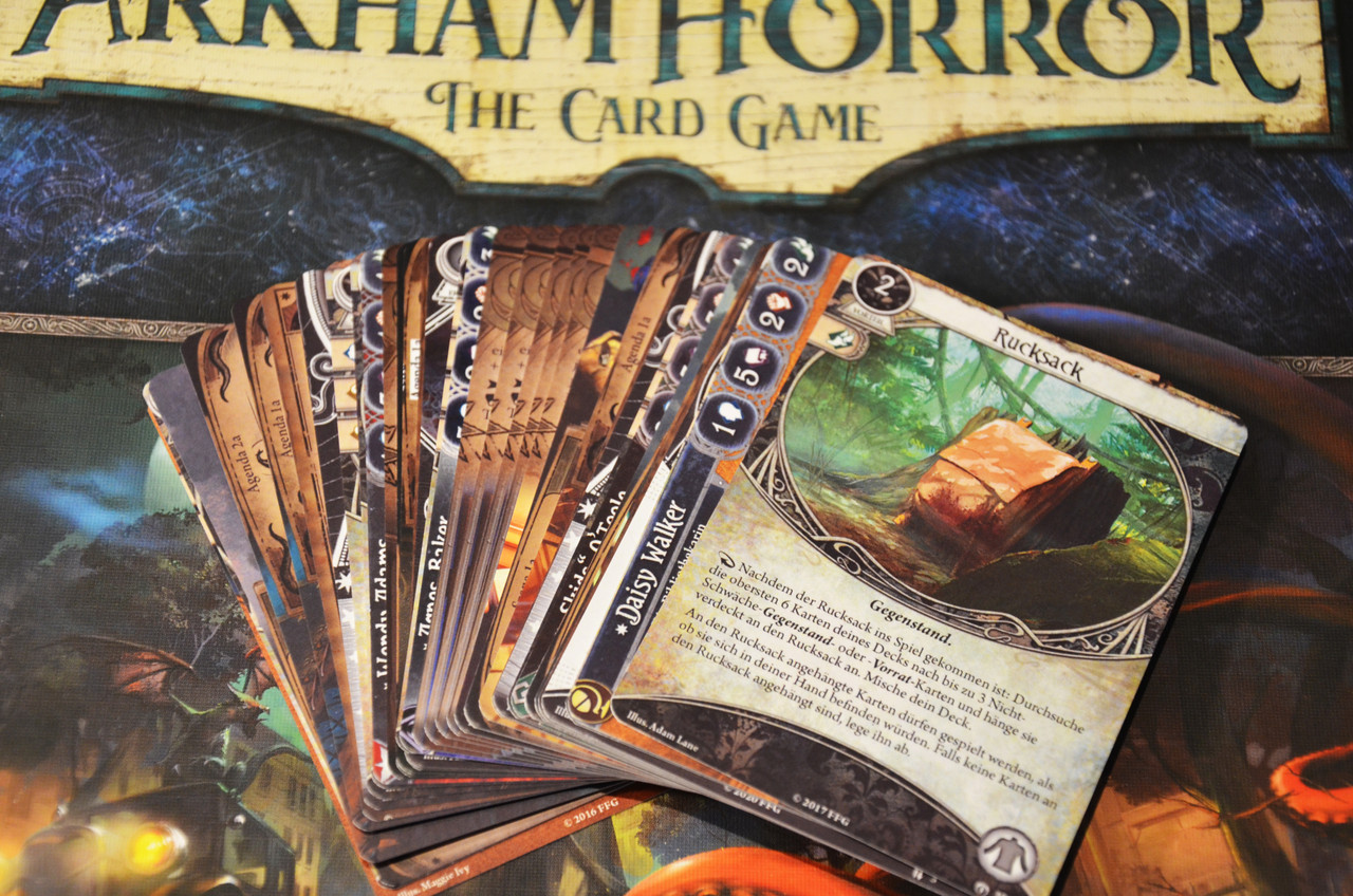 GERMAN Arkham Horror: The Card Game Print and Play cards