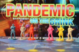 Pandemic On the Brink expansion meeples miniatures pawns tokens