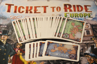 Ticket to Ride Europe 32 new destination tickets fans made