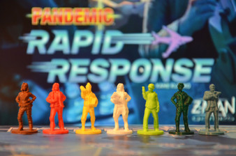 Pandemic: Rapid Response Miniatures Pawns Miniatures Markers Meeples